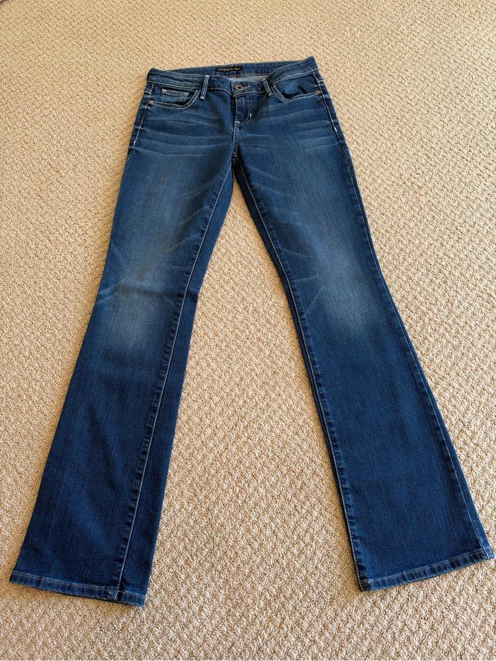 Guess Low Rise Boot Cut Jeans